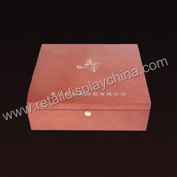 Wooden packing box for healthcare products 02