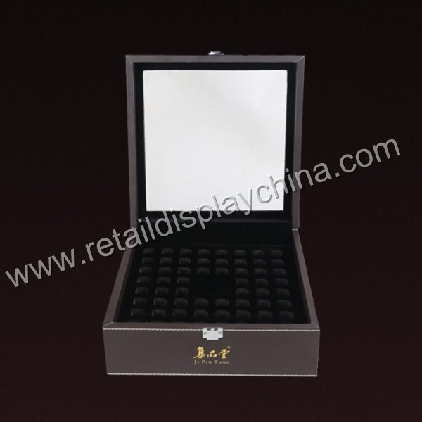 Wooden packing box for healthcare products 04