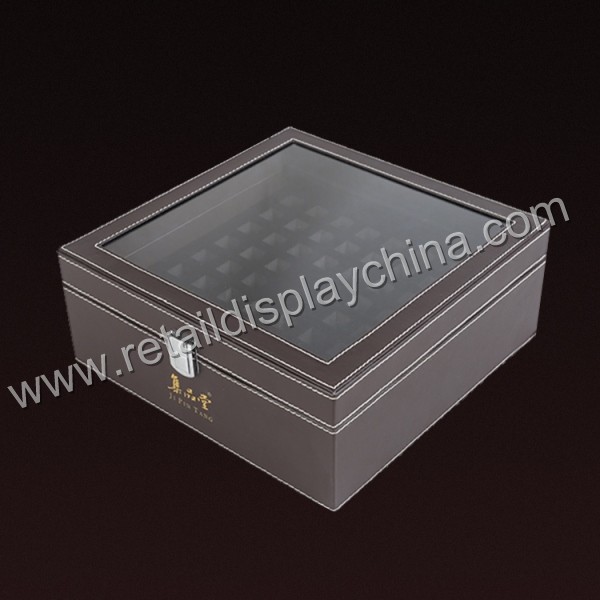 Wooden packing box for healthcare products 04