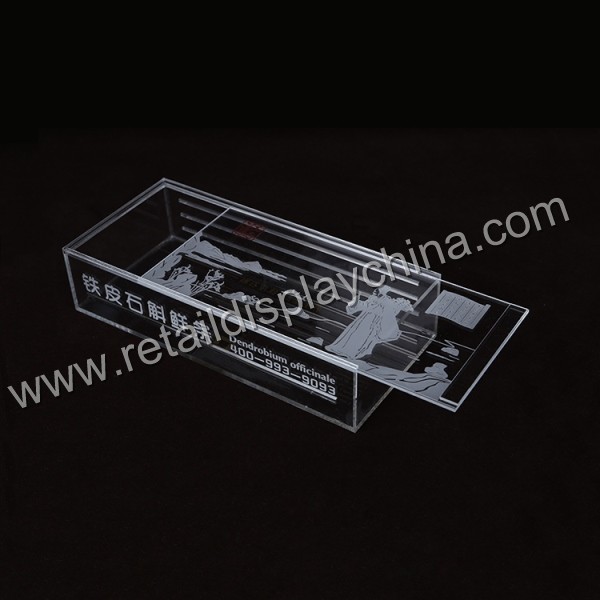 Acrylic dendrobium packing box